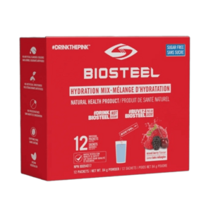 Biosteel 바이오스틸 하이드레이션 믹스 전해질 파우더 믹스베리, 12팩입, 1개