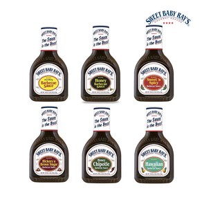 스위트 베이비 레이스 바비큐 소스 510g 6종 / Sweet Baby Ray's Barbecue Sauce 18 oz