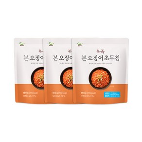 [본죽] 오징어초무침 150g 1팩 외, 3개