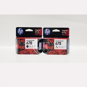 HP 정품잉크 NO.678/CZ107AA+CZ108AA/세트, 1개