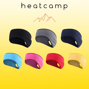 HEATCAMP 포니테일 헤어밴드형 플리스 귀마개