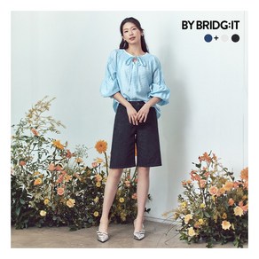 [바이브리짓] ○ 25SS 텐션 데님 버뮤다 팬츠 2종
