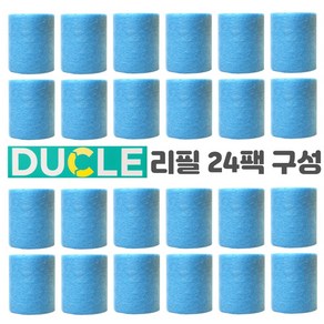 더클 점착 청소포 리필 180M ROLL TYPE STICKY CLEANER, 24개