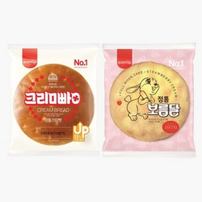 삼립 보름달빵 85g x 4봉 정통 크림빵 75g x 4봉, 4개