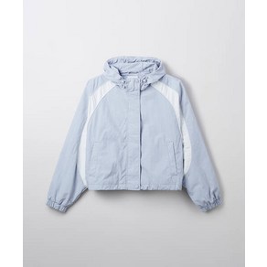 SPAO 스파오 [UV차단]후드 배색 크롭 윈드브레이커_SPJJF23G02 547670, [19]BLACK, M[090], 1개