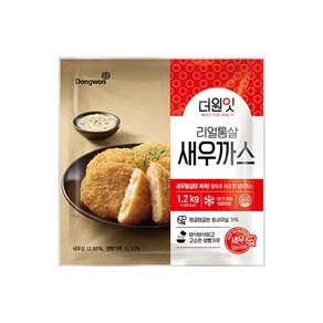 동원 리얼통살새우까스 1.2kg (60g x 20EA), 1개