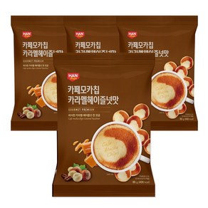 카페모카칩 카라멜 헤이즐넛맛 85g 4봉, 4개