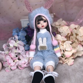 구체관절인형 30cm 풀세트 22관절 구관인형 선물용 24종 BJD, 004, 1개