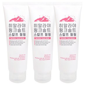 에스윈 히말라야솔트 두피케어 탈모완화 비듬샴푸, 250g, 3개