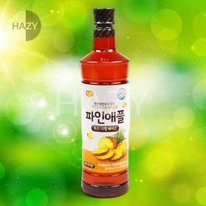 헤이지 광야 파인애플 베이스 970ML 1병 에이드베이스파인, 1개