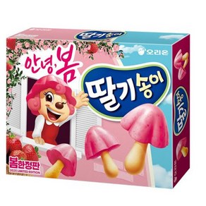 오리온 딸기송이 안녕 봄 한정판, 2개, 144g