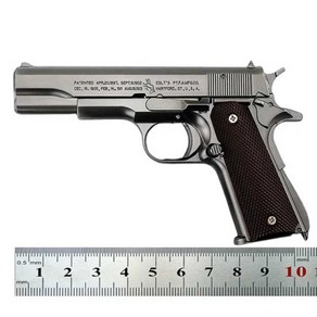 콜트 M1911총 합금 피규어 금속 모델건 모형총 메탈권총 모형 리볼버