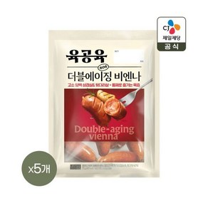 육공육 더블에이징 비엔나 소시지 225g x5개 CJ제일제당, 5개