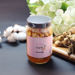 인삼청 차 꿀절임 인삼 아카시아꿀 선물세트, 500g, 1개