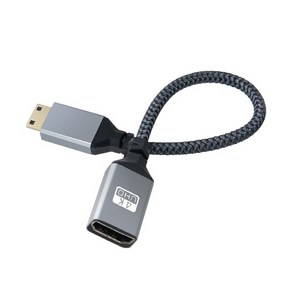 HDMI to MiniHDMI 20cm 변환 젠더 케이블 짧은선, 1개