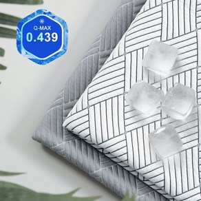 Fokom 100% 듀라론 침대 냉감패드 쿨매트 여름 침대패드