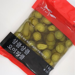[여우마을] 국내제조 상큼상큼 오이피클 스위트피클, 4개, 1kg