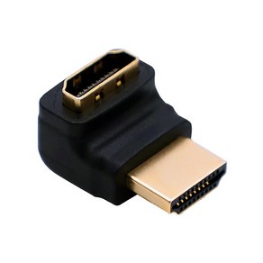 케이블메이트 HDMI 연장(M/F) ㄱ자형 상향 꺾임 젠더 [CM880]