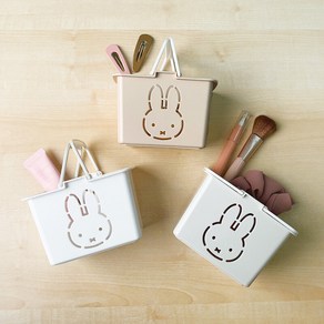 미피 바구니 미니바구니 소품정리함 Miffy Basket, 색상, 화이트, 1개