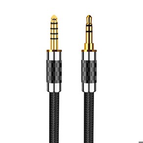 YYTCG Hifi 오디오 케이블 실버 도금 4.4mm 밸런스 3.5mm aux 잭 밸런스드 오디오 어댑터 케이블 수-수 4.4mm-3.5mm, 01 4.4mm to 3.5mm_01 1.5m, 1개