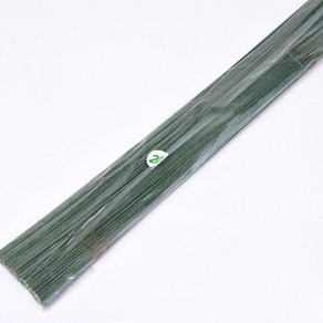 꽃철사 철사 지철사 꽃만들기재료 꽃초록철사 지철사초록 공예철사 금구포장, 1개, 03.녹색[20호]