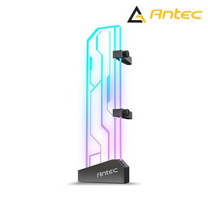 안텍 Antec GPU HOLDER 강화유리 그래픽지지대 (ARGB Black), 1개