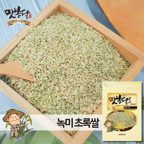 맛봉달 23년산 녹진주 녹미 초록쌀 녹쌀 국내산, 2kg, 1개, 2kg