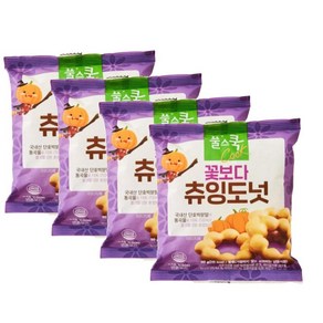 풀무원 풀스쿡 꽃보다 츄잉도넛, 50g, 4개