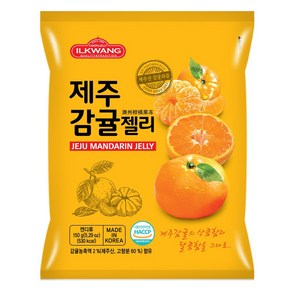 일광제과 제주감귤젤리, 280g, 4개