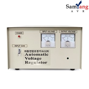 삼양AVR 자동전압조정기 3KVA 단상 단권 220V-220V, 1개