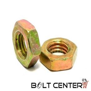 3종 너트 육각너트 반너트 얇은너트 일반나사, M10, 6mm, 10개