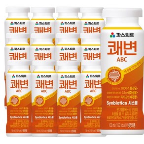 (대영) 파스퇴르 쾌변 요구르트 ABC, 12개, 150ml