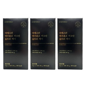 에스더포뮬러 여에스더 맥주효모 비오틴 울트라 케어 (4g x 14포) 3박스 홈쇼핑 동일 제품, 56g