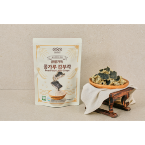 [오희숙전통부각] 부각 명인이 만든 찹쌀가득 콩가루김부각80g, 6개, 80g