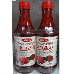 움트리 양념 초고추장1kg X 2입 초고추장, 1kg, 2개