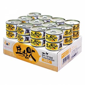 묘한맛 참치 닭가슴살 80g 1Box(24개입), 24개