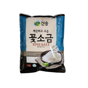 신송 깨끗하고 고운 꽃소금 1KG, 1개