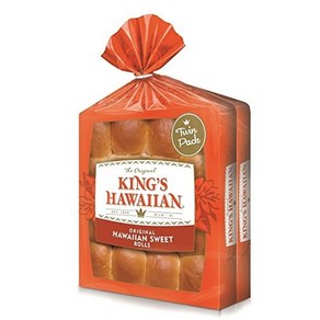 King's Hawaiian Twin Pack Oiginal Sweet Rolls (32 oz. 32 ct.) 킹스 하와이안 트윈 팩 오리지널 스위트 롤(32oz. 32ct., 1개, 907g