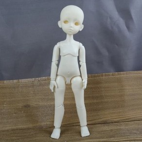 구관 구관인형 누드바디 바디 메이크업 인형 없음 화이트 스킨 DIY 26cm, 노메이크업, 1개