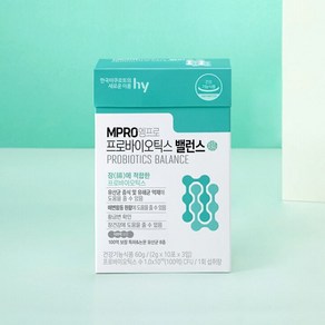 hy(한국야쿠르트) MPRO 엠프로 프로바이오틱스 밸런스 2g x 30포, 30개