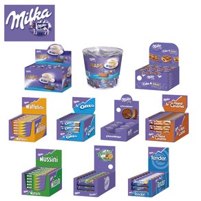 스위스 밀카 초콜릿 대용량박스 10종 MILKA, 밀카 냅스알펜밀크 207개입, 207개, 10g