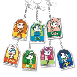 [TinyTAN as ToyStory]earpearp Acrylic Keyring