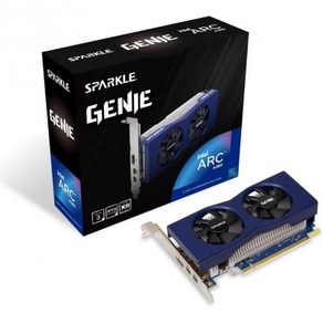 스파클 인텔 아크 A310 ELF 4GB GDDR6 싱글팬 SA310E4G, A380 GENIE, 1개