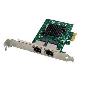 [유비큐넷] STARLINK SL-B5720-2P (유선랜카드/PCI-E/1000Mbps/2포트), 선택하세요, 1개