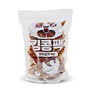 킹콩팩 강아지 간식, 1kg, 1개