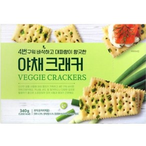 대파향 야채 크래커, 5개, 340g