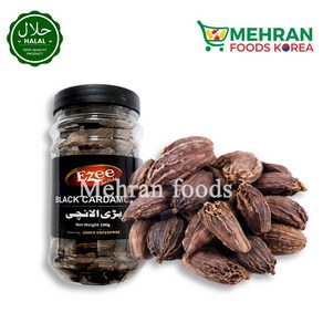 EZEE Black Cardamom (Bari Elaichi) 100g 블랙 카다몬 (향신료)