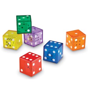 러닝리소스 LER 7699 점보이중점주사위(12개) JUMBO DICE IN DICE