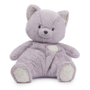 보들보들 포근한 애착 인형 Baby Gund Oh So Snuggly Kitten Chick Bunny Plush, 고양이, 1개