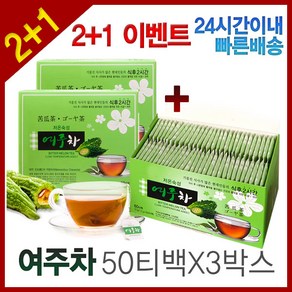 자애인 여주차 티백 2+1 (총3개월분) 저온숙성 여주티백차, 180g, 1세트